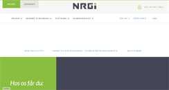 Desktop Screenshot of nrgi.dk